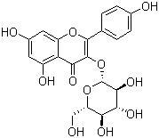 紫云英苷｜CAS号：480-10-4的结构式