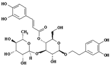 毛蕊花糖苷的结构式